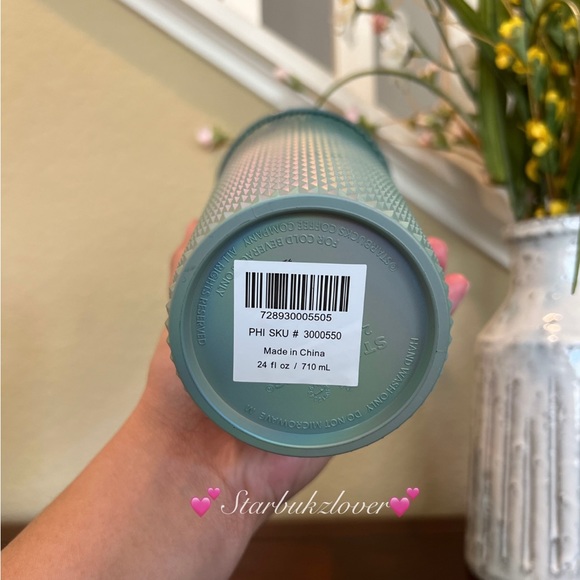 Starbucks Blue and Green Philippines Exclusive Studded Tumbler - Picture 7 of 8